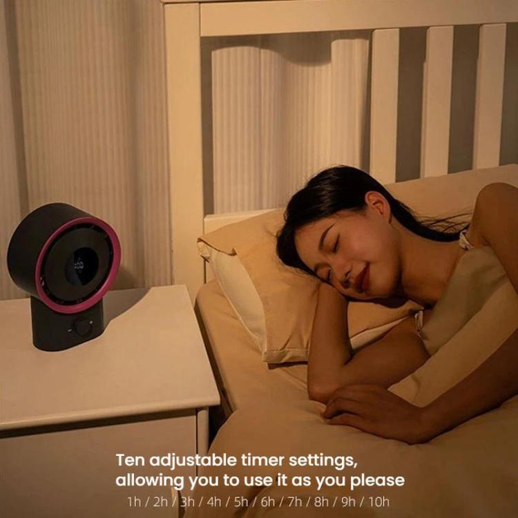 Ventilador de escritorio F6 con carga USB, ventilador eléctrico doméstico de alta potencia., Standard 4000mAh