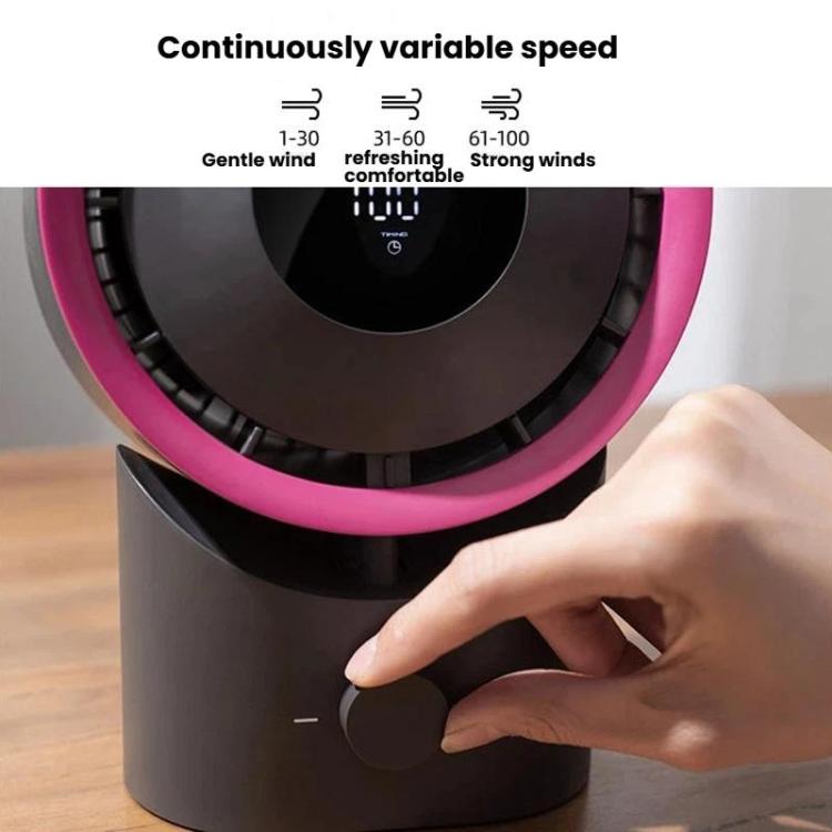 Ventilador de escritorio F6 con carga USB, ventilador eléctrico doméstico de alta potencia., Standard 4000mAh