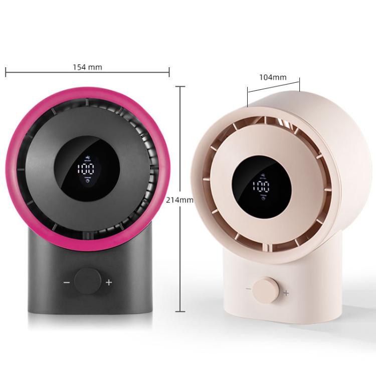 Ventilador de escritorio F6 con carga USB, ventilador eléctrico doméstico de alta potencia., Standard 4000mAh