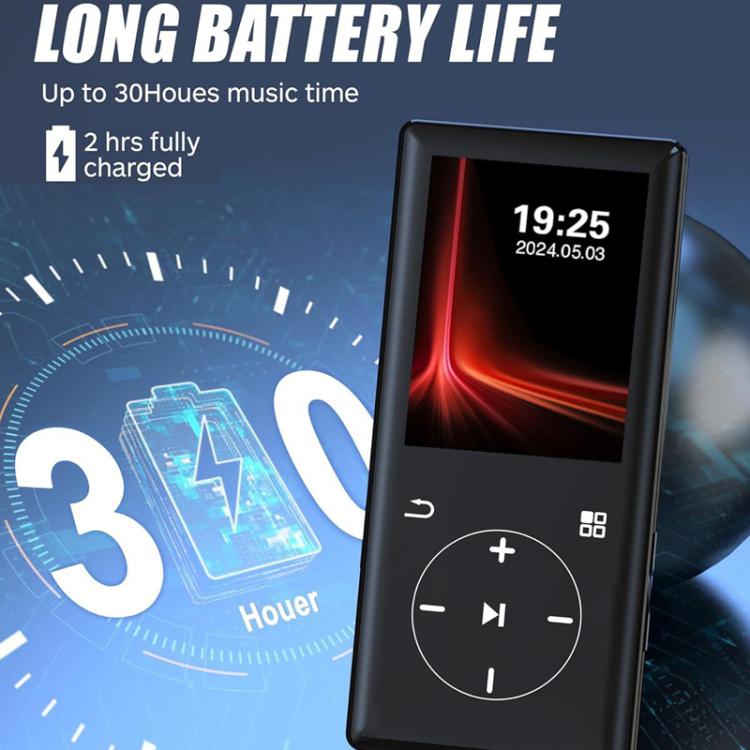 Reproductor MP3 portátil compacto con pantalla táctil y Bluetooth Walkman, 4GB, 8GB, 16GB, 32GB, 64GB