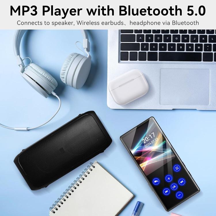 Reproductor de MP3/MP4 Bluetooth con altavoz externo, radio, reproductor de música y libros electrónicos., 4GB, 8GB, 16GB, 32GB, 64GB
