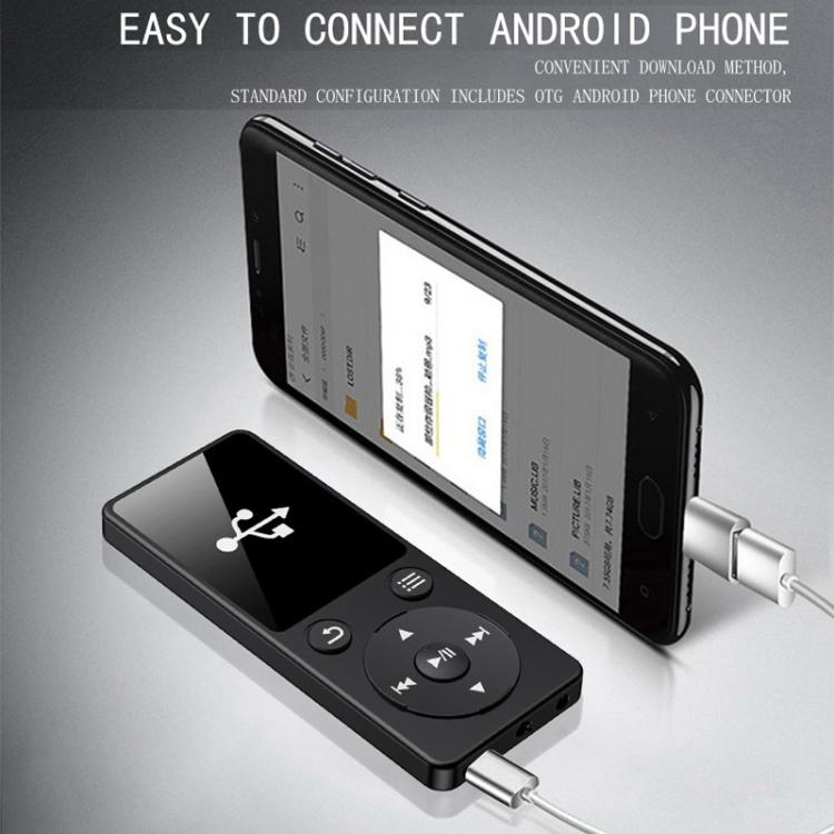 Reproductor de música MP3 Escuchar música Grabar por voz Leer libros electrónicos Radio portátil Bluetooth, 4GB, 8GB, 16GB, 32GB, 64GB