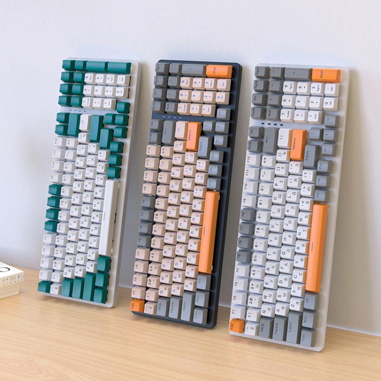 Teclado mecánico ruso FREE WOLF K3 con cable de 1,5 m para juegos., Micro-Light Hot-Swap Red Switch, Aqua Green Hot-Swap Blue Switch, Welding Switch Aqua Green Red Switch, Welding Switch Bee Red Switch, Welding Switch Micro-Light Red Switch            ...
