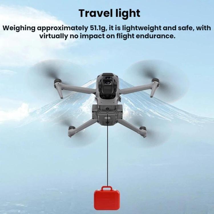 Sistema/lanzador aéreo BRDRC para DJI Air 3 / 3S para entrega de regalos desde el aire, For DJI Air 3 / 3S