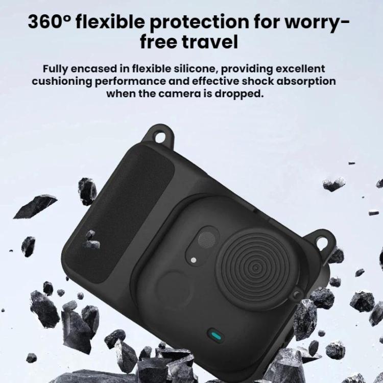 Funda protectora de silicona para cámara de acción Insta360 Go Ultra Flymile