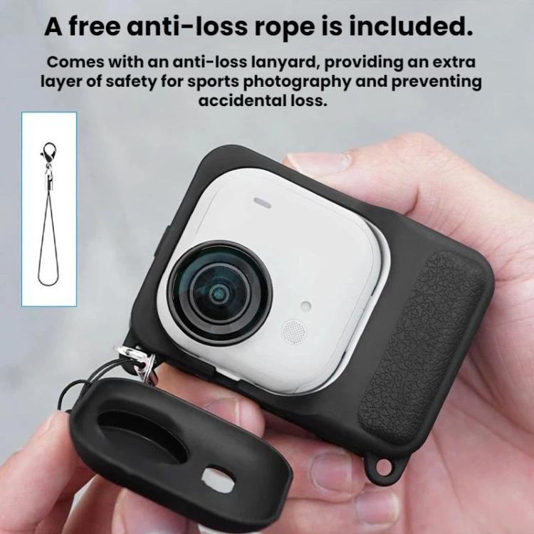 Funda protectora de silicona para cámara de acción Insta360 Go Ultra Flymile