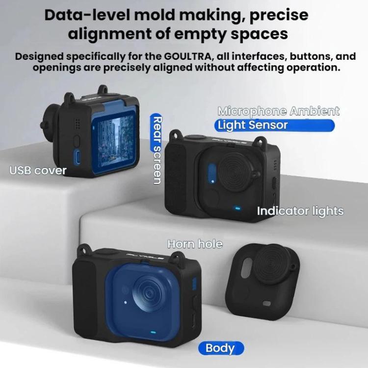 Funda protectora de silicona para cámara de acción Insta360 Go Ultra Flymile