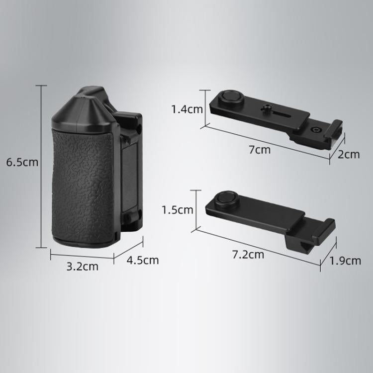 Jaula para cámara DJI Osmo Action 3 / 4 / 5 Pro con empuñadura y obturador