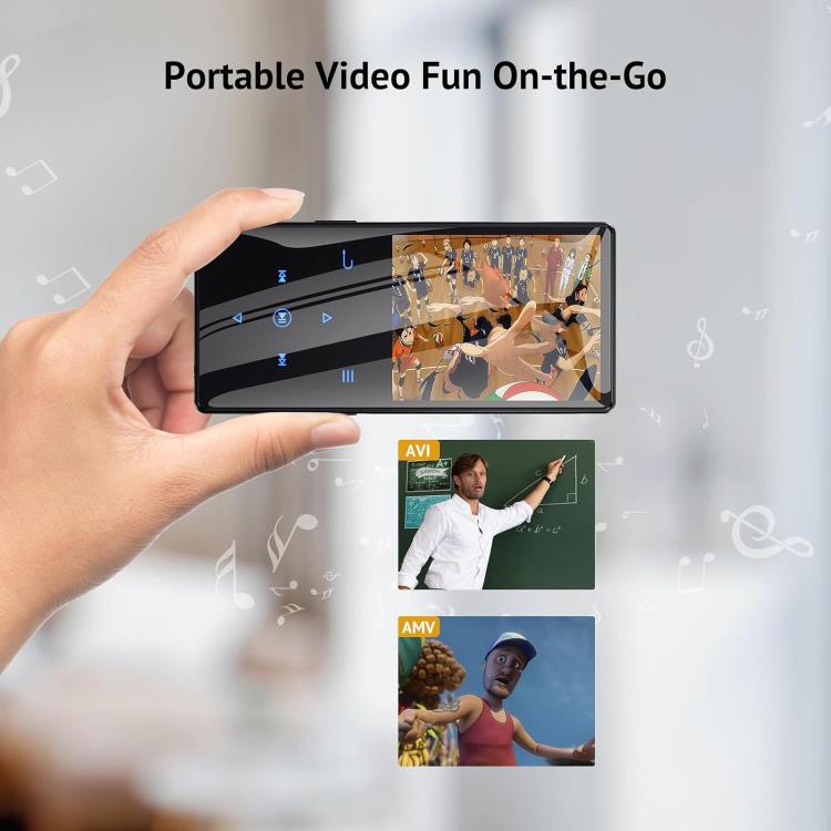 Reproductor de música MP3 Bluetooth M2 con radio FM y altavoz externo, 4GB, 8GB, 16GB, 32GB, 64GB