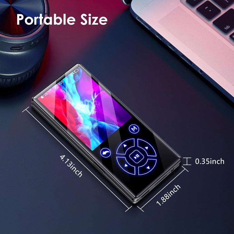 Reproductor de música MP3 P3 con Bluetooth, pantalla táctil y radio MP4, 4GB, 8GB, 16GB, 32GB, 64GB