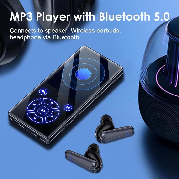 Reproductor de música MP3 P3 con Bluetooth, pantalla táctil y radio MP4, 4GB, 8GB, 16GB, 32GB, 64GB