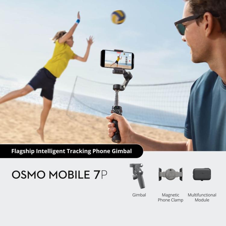 Estabilizador de teléfono con seguimiento inteligente Osmo Mobile 7P original, Osmo Mobile 7P