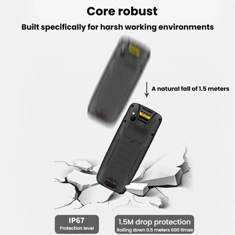 Terminal portátil PDA MC405 de 4 pulgadas con Android 11 para logística de almacén y comercio electrónico., US, EU, UK, AU