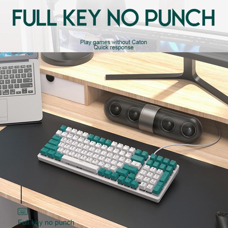 Teclado mecánico con cable ZIYOULANG K3 coreano de 1,5 m, Microglow Hot-Swap Red Switch, Aqua Green Hot-Swap Blue Switch, Welding Switch Aqua Green Red Switch, Welding Switch Bee Red Switch, Welding Switch Microglow Red Switch