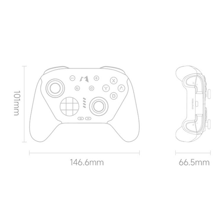 Mando mecánico para juegos MOBAPAD Pro2-HD con joystick TMR para Switch / Switch2