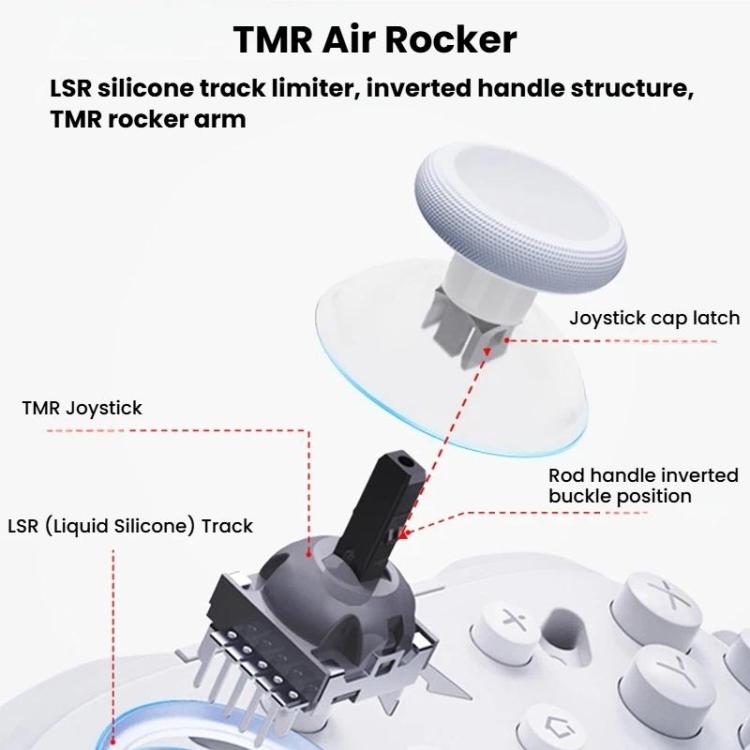 Mando mecánico para juegos MOBAPAD Pro2-HD con joystick TMR para Switch / Switch2