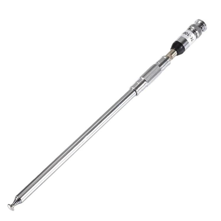 Antena telescópica BNC para radio FM walkie-talkie de 76-108 MHz