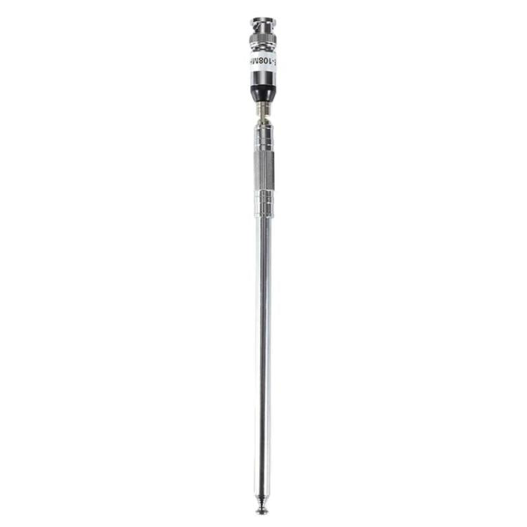 Antena telescópica BNC para radio FM walkie-talkie de 76-108 MHz