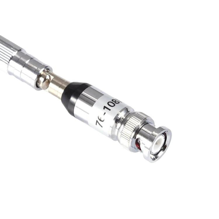 Antena telescópica BNC para radio FM walkie-talkie de 76-108 MHz