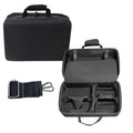 Funda de transporte para consola PS5 Slim y accesorios con compartimento para auriculares y bolsa de almacenamiento de doble capa.