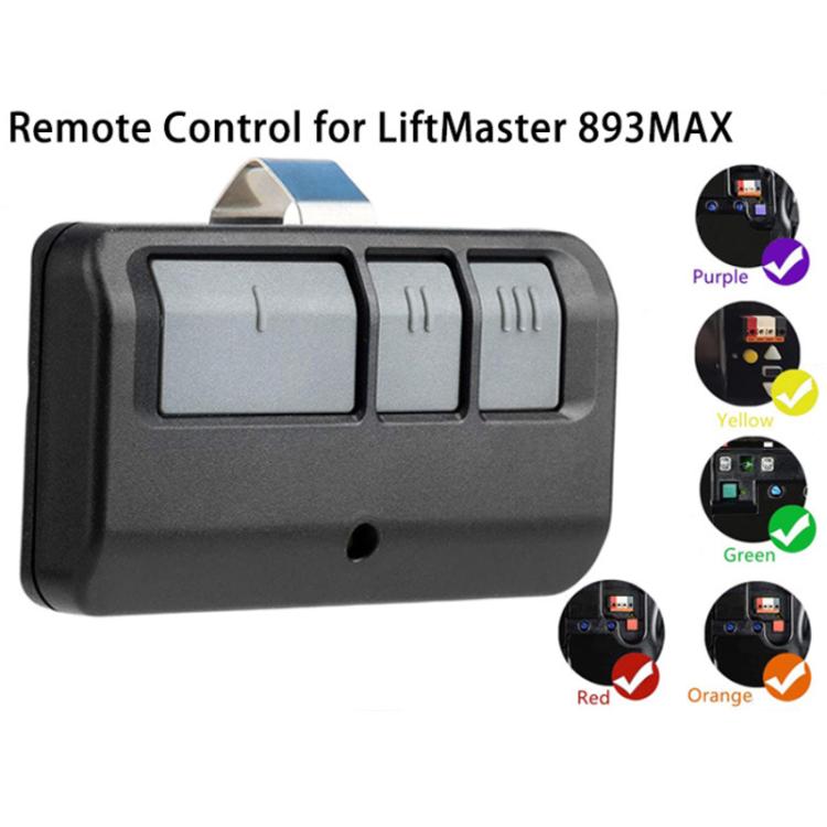 Control remoto para puerta de garaje LiftMaster 893MAX de 390 MHz