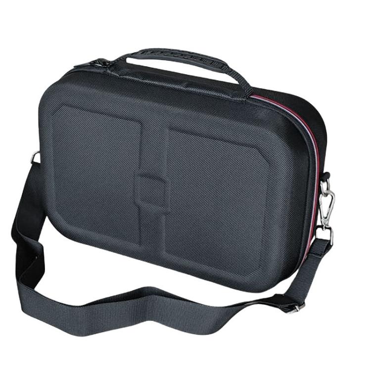 Estuche rígido de transporte para Switch 2 con compartimento interior extraíble para la consola y juego completo de accesorios.