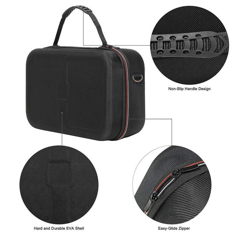 Estuche de transporte OLED para Nintendo Switch, bolsa de almacenamiento rígida de EVA para el juego completo de accesorios con correa para el hombro.