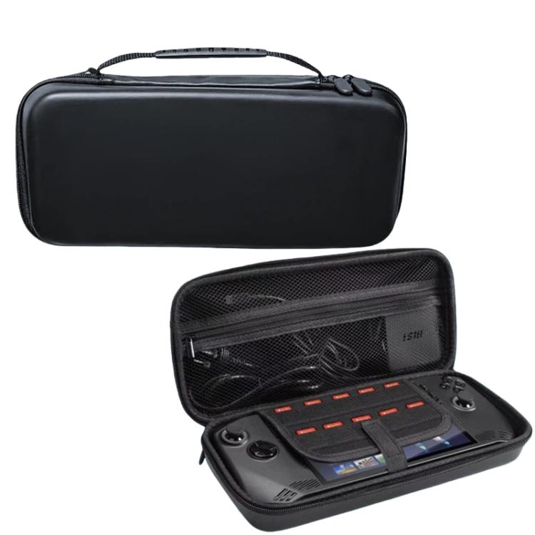 Funda protectora rígida de piel sintética PU para Steam Deck OLED, con 10 ranuras para tarjetas de juego.