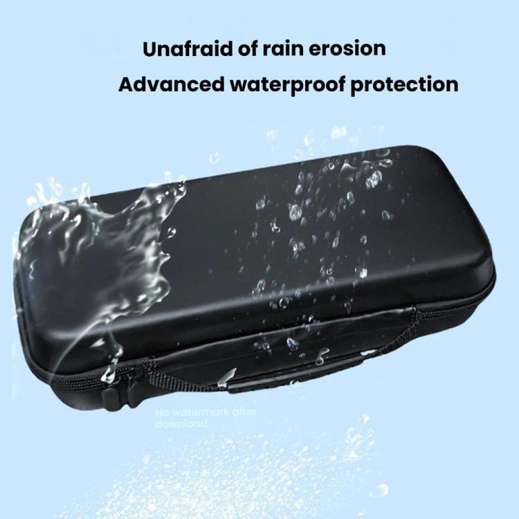 Funda protectora rígida de piel sintética PU para Steam Deck OLED, con 10 ranuras para tarjetas de juego.