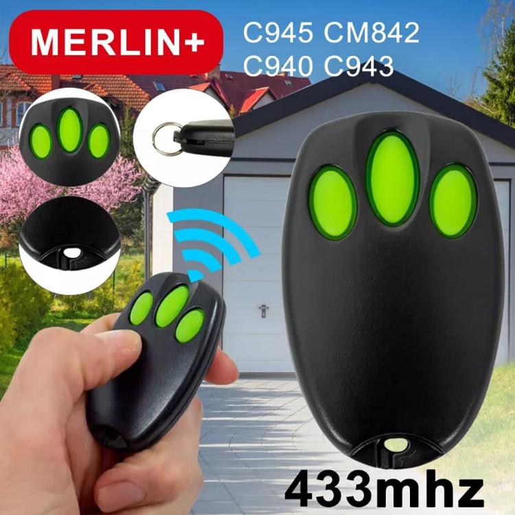 Para mandos a distancia de puertas de garaje MERLIN+ C945 / CM842 / C940 / C943