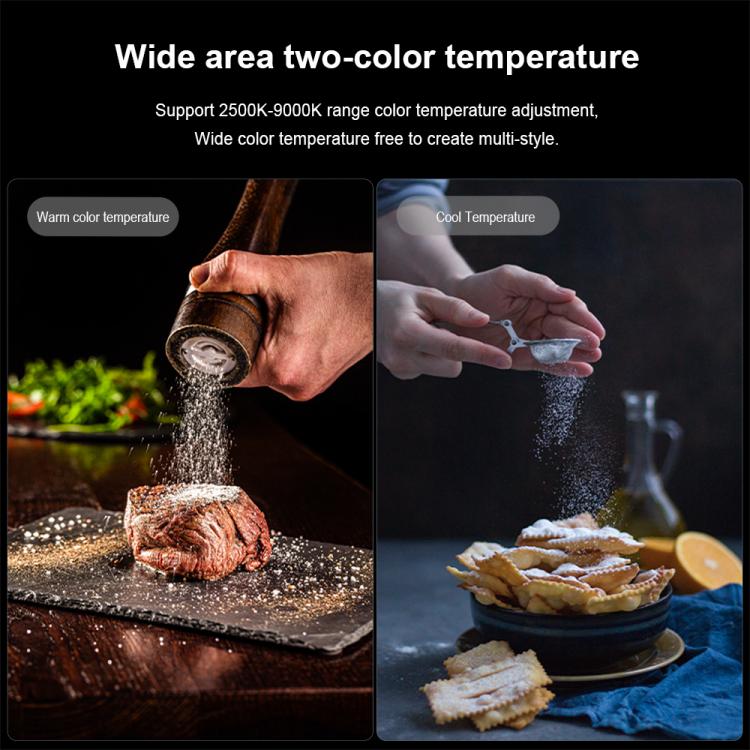 Luz de relleno para exteriores Mamen de 25 W, RGB a todo color, para cámaras y transmisiones en vivo., 25R