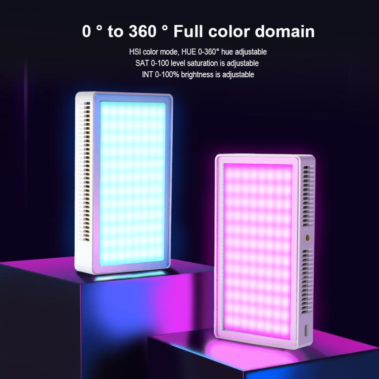 Luz de relleno para exteriores Mamen de 25 W, RGB a todo color, para cámaras y transmisiones en vivo., 25R