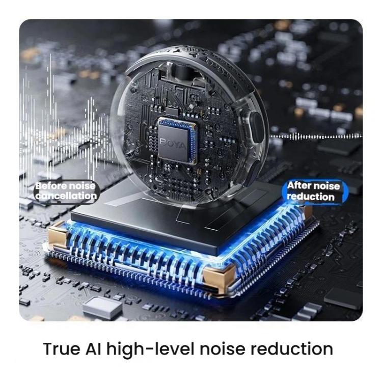 Micrófono de solapa inalámbrico con botón, reducción de ruido por IA y calidad de sonido Hi-Fi. Micrófono para transmisiones en vivo desde dispositivos móviles., BOYA LINK3-02 Type-C, BOYA LINK3-01 Type-C+8 Pin