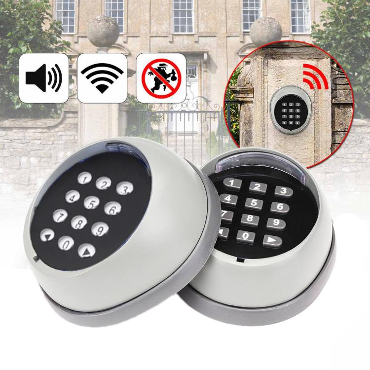 Cerradura de contraseña inalámbrica con teclado para puerta de garaje de control inteligente de 433 MHz