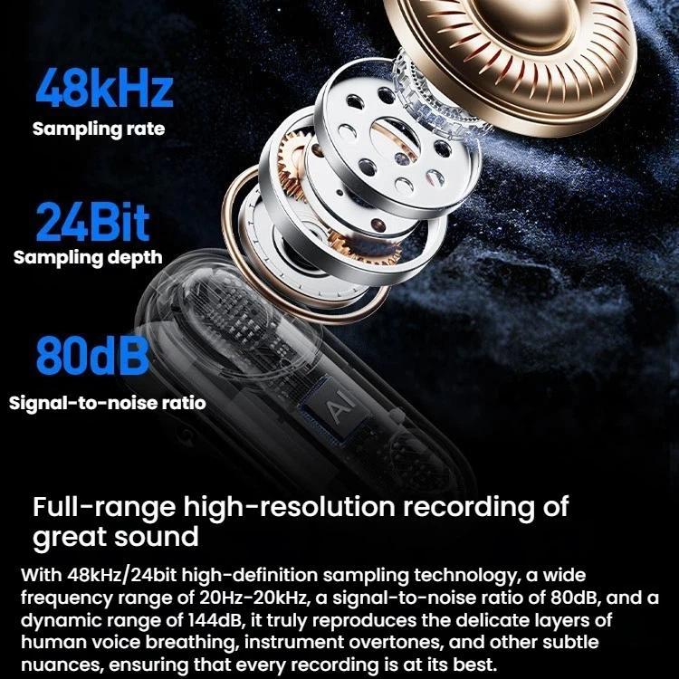 Micrófono de solapa inalámbrico flexible BOYA Magic 4 en 1 para transmisiones en vivo con reducción de ruido, entrevistas y micrófono de escritorio., 07 Type-C 1 To 1 With Charging Case, 05 Type-C 1 To 2 With Charging Case                              ...