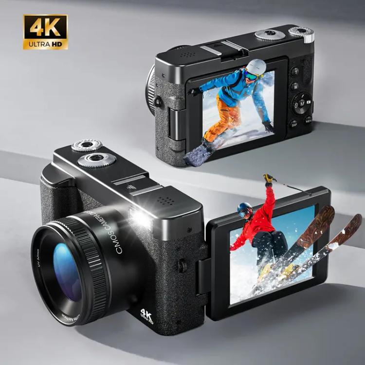 Videocámara digital retro HD DC101, cámara micro réflex digital portátil., Single Camera, With 32G Memory Card, With 64G Memory Card, With 128G Memory Card