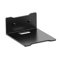 Estante organizador de pared sin perforaciones, de acero al carbono, para proyector, cámara, router, decodificador de TV con diseño de orificio para cables., Small Black, Medium Black, Large Black, Small White, Medium White, Large White