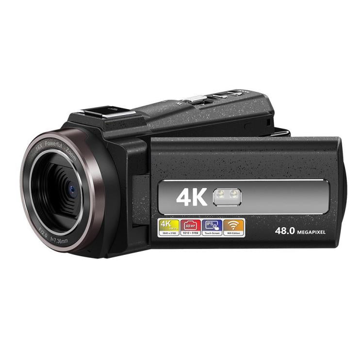 Videocámara digital portátil HD 4K con estabilización electrónica de imagen para deportes al aire libre, enchufe estadounidense., Standard, Standard+32G Memory Card, Standard+64G Memory Card, Standard+128G Memory Card