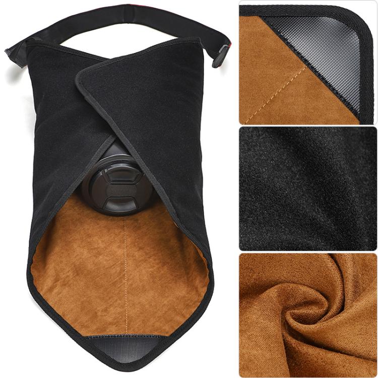 Bolsa de almacenamiento autoadhesiva multiusos para cámaras, lentes, estabilizadores y tabletas., L Brown, L Khaki, L Cyan, S Brown, S Khaki, S Cyan