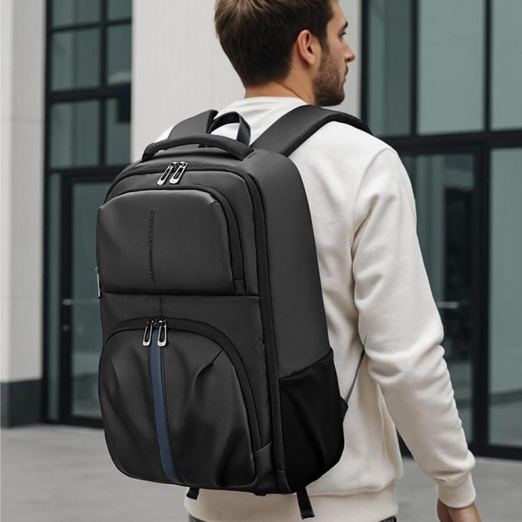 Mochila fotográfica QISEMIAN con inserto extraíble, zona de separación para ropa seca y húmeda, divisores personalizables para cámaras y portátil de 16 pulgadas.