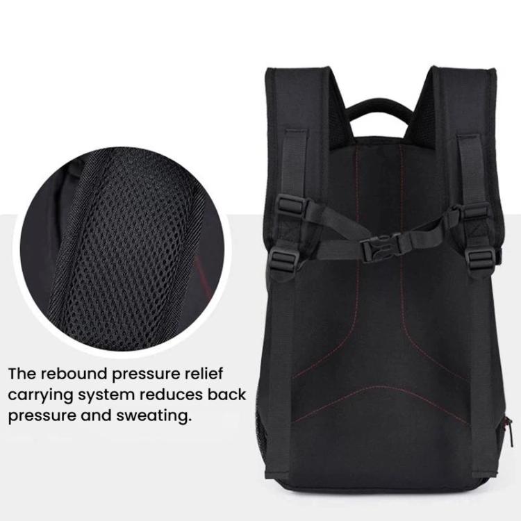 Mochila impermeable de gran capacidad para cámara réflex digital, multifuncional, ligera e informal., Waterproof Casual Bag