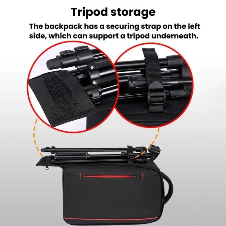 Mochila impermeable de gran capacidad para cámara réflex digital, multifuncional, ligera e informal., Waterproof Casual Bag