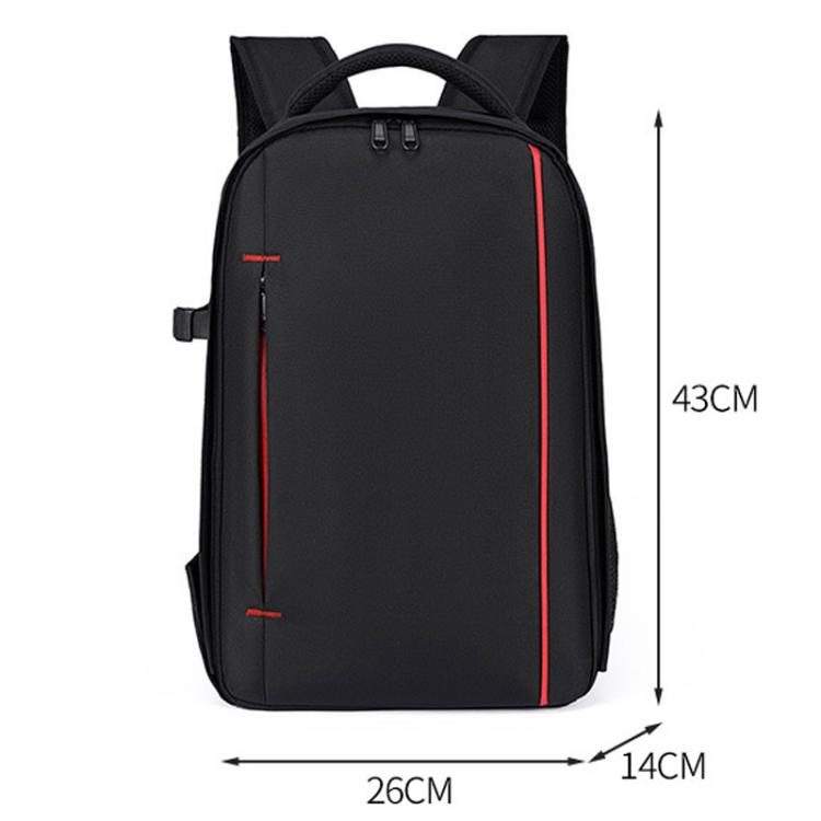 Mochila impermeable de gran capacidad para cámara réflex digital, multifuncional, ligera e informal., Waterproof Casual Bag