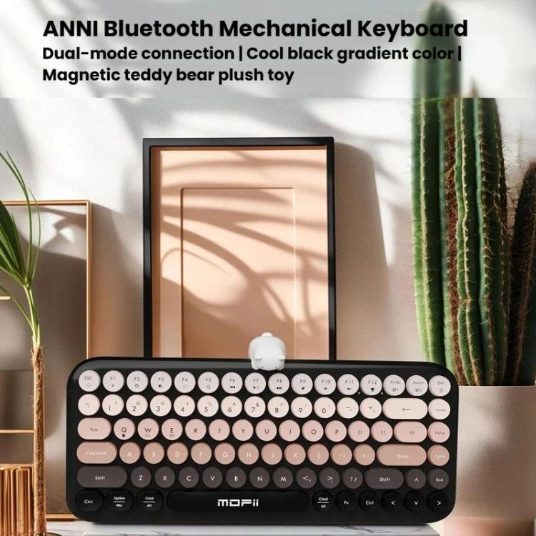 Teclado mecánico inalámbrico Bluetooth de modo dual MOFii ANNI