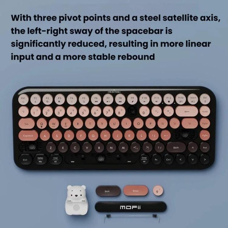 Teclado mecánico inalámbrico Bluetooth de modo dual MOFii ANNI