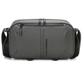 Bolso bandolera individual para cámara QISEMIAN para hombre con divisores extraíbles integrados para equipos digitales.