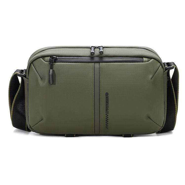 Bolso bandolera individual para cámara QISEMIAN para hombre con divisores extraíbles integrados para equipos digitales.