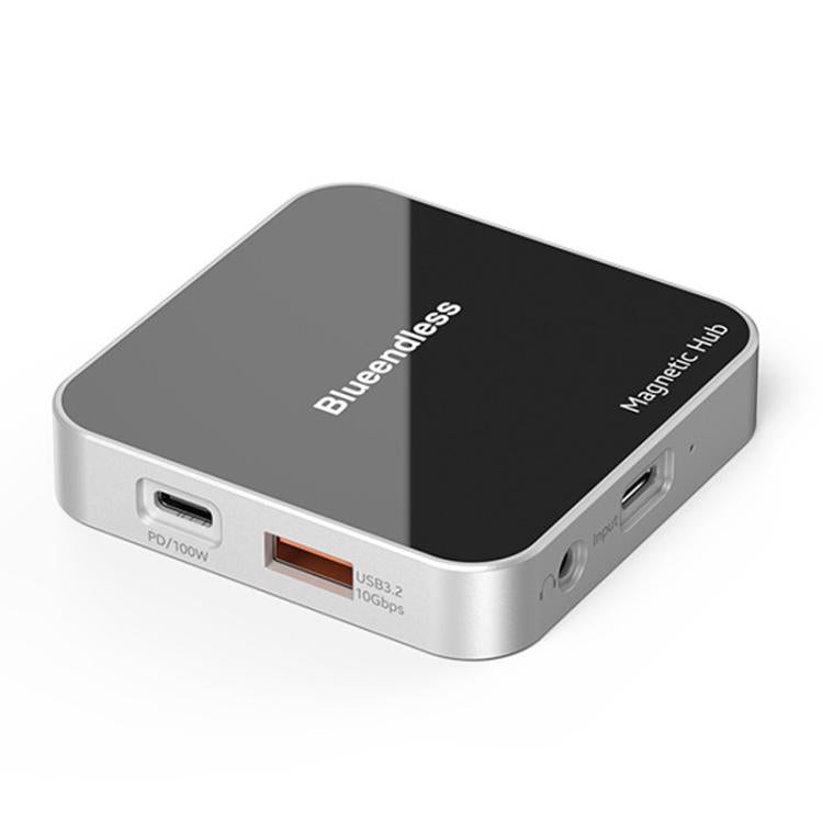 Adaptador divisor USB 3.2 magnético tipo C con concentrador 4K a 60 Hz para teléfono y tableta., Blueendless MC810 8 Ports, Blueendless MC710 7 Ports