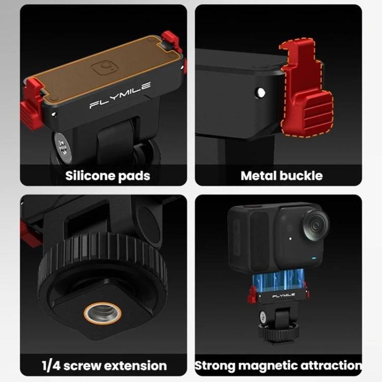 Base de extensión de liberación rápida para gimbal magnético Flymile de Insta360 Go Ultra, GU017