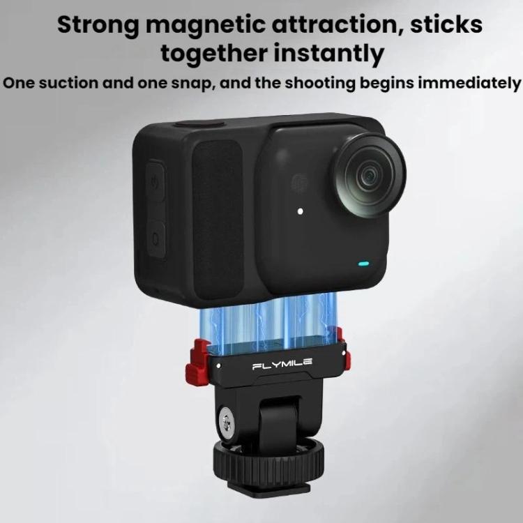 Base de extensión de liberación rápida para gimbal magnético Flymile de Insta360 Go Ultra, GU017